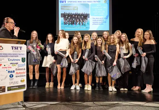 Dorostenky ovládly anketu Sportovec roku 2024 okresu Trutnov