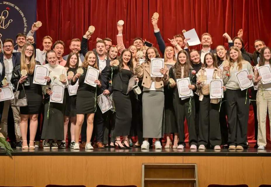 Sportovec roku 2025: Florbalový večer mezi nejlepšími sportovci města si podmanili florbalisté