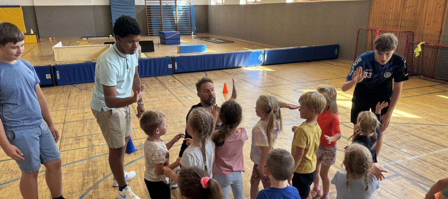 Sportovní odpoledne pro děti ze školky