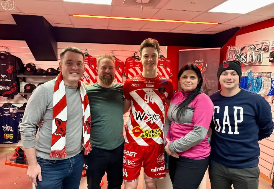 Dvorský florbal na stáži ve švédském Pixbu